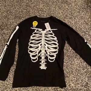 Boys long sleeve skeleton Children’s place shirt